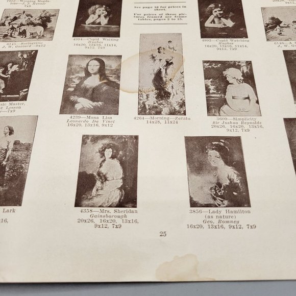 The Picture Book Catalog Prints of Famous Paintings to Loan for School Exhibits - Picture 5 of 11